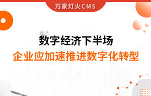 數字經濟下半場，企業應加速推進數字化轉型